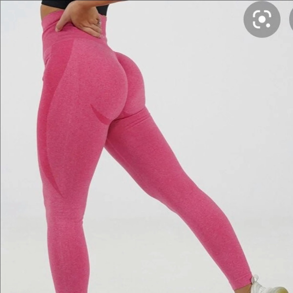 Crimson seamless contour leggings